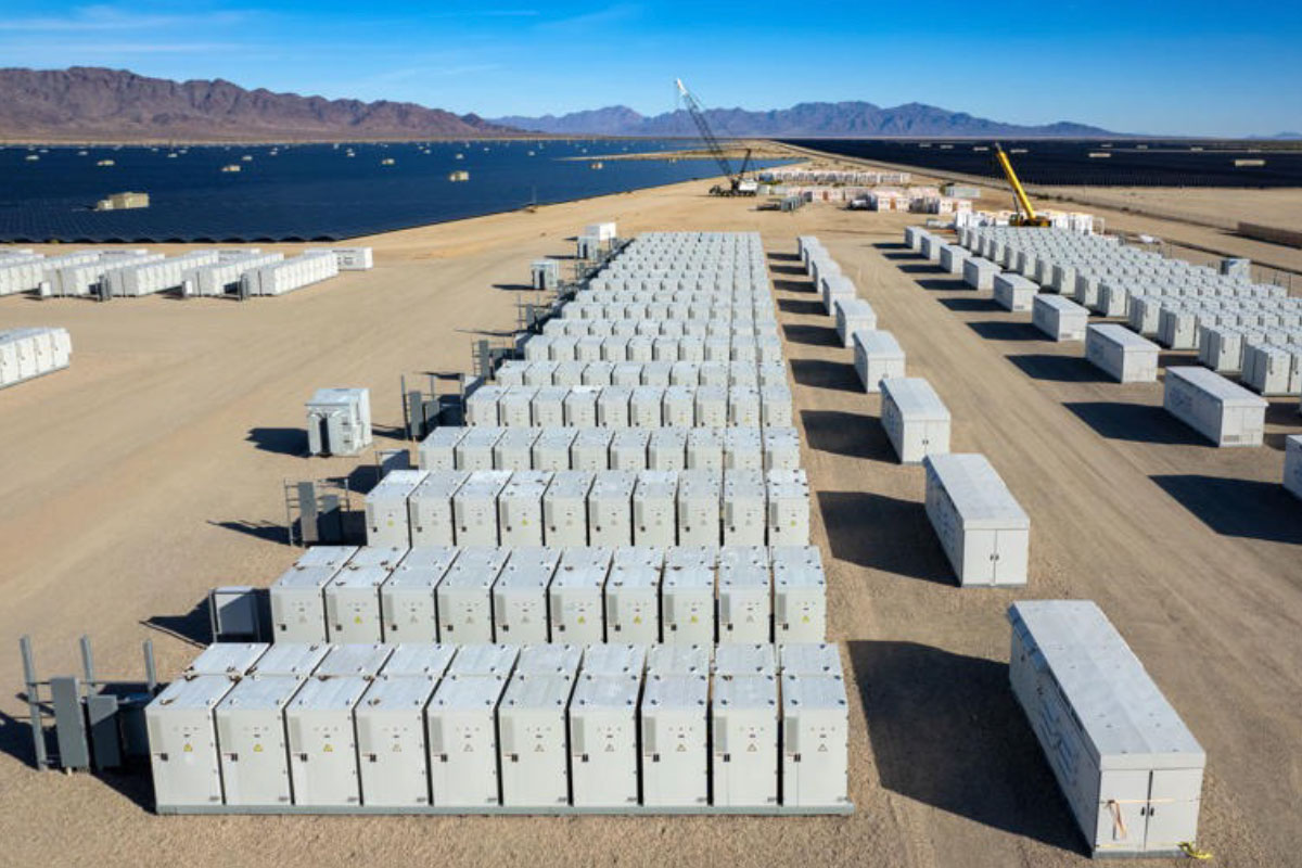 Vloeibare luchtbatterij Gobiwoestijn