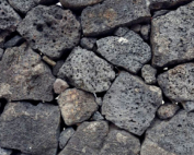 Verwarmde lavastenen