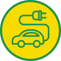 icon elektrische auto